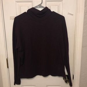 Cropped long sleeve shift